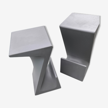 Karim Rashid's XO stool "z" bar stools