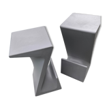Karim Rashid's XO stool "z" bar stools