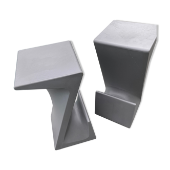 Karim Rashid's XO stool "z" bar stools