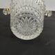 Vintage cut glass ice bucket – Berglas Austria – 1970s