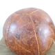 Fitness leather ball