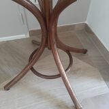 Wooden parrot coat rack - old style curved wood - 12 bells