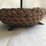 Fruit tray display in braided rope on 3 levels