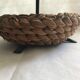 Fruit tray display in braided rope on 3 levels