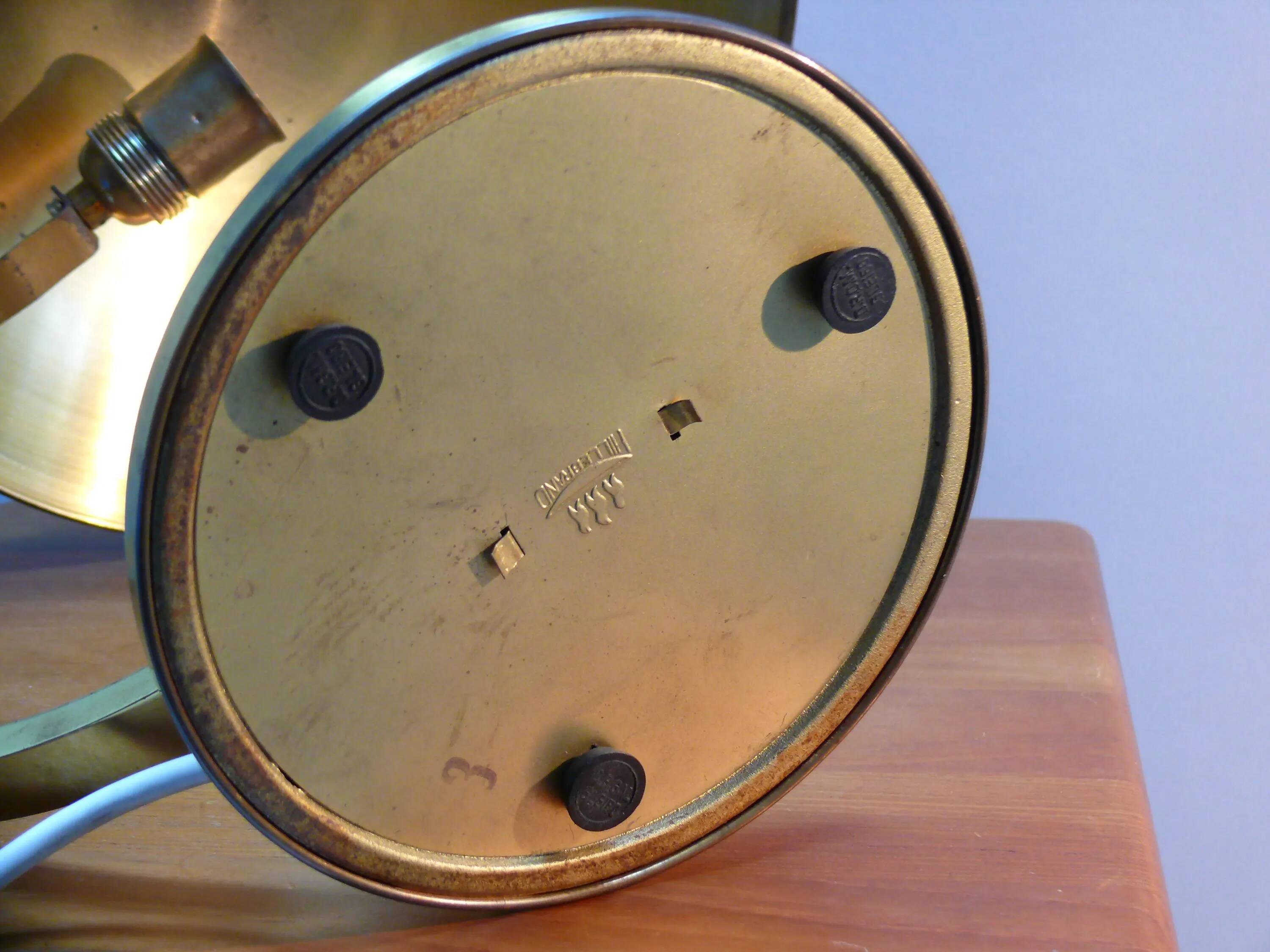 Bauhaus table lamp by Egon Hillebrand, model 5302 - "Gleibo", Germany, 1930s