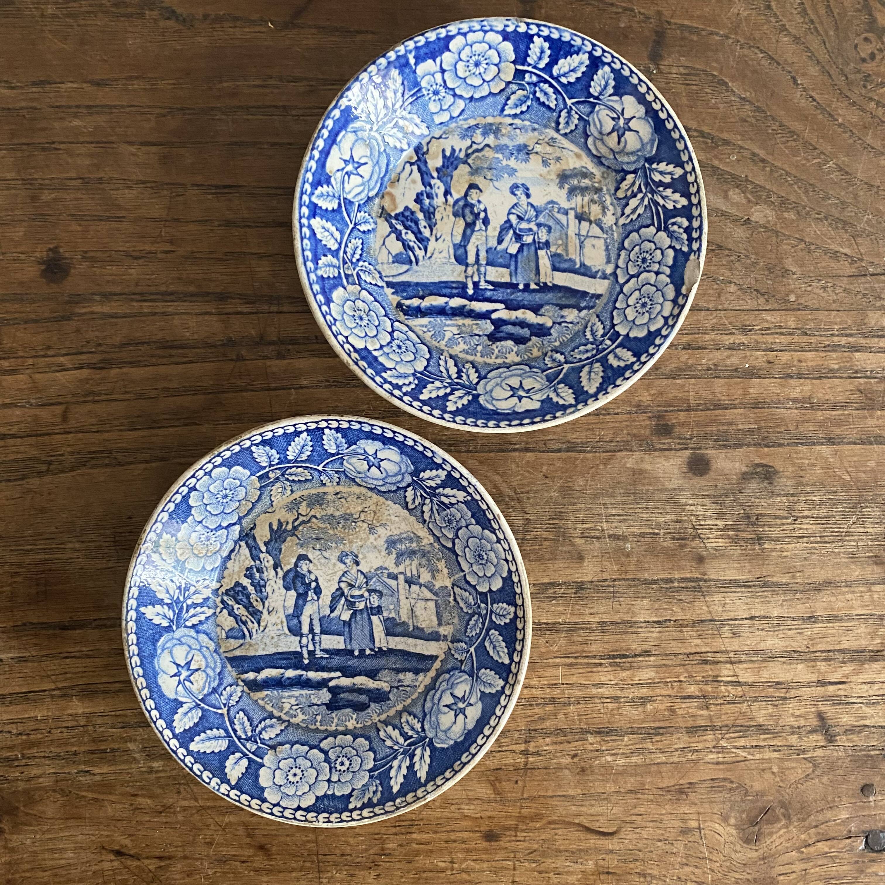 Old ironstone bowls from Choisy-le-Roi.