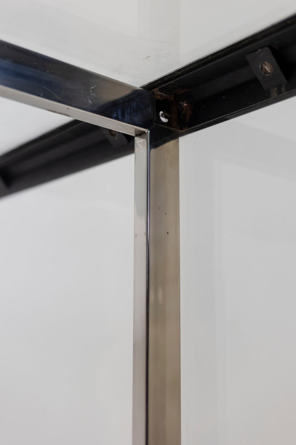 Gallotti&Radice, Glass desk, 1970s