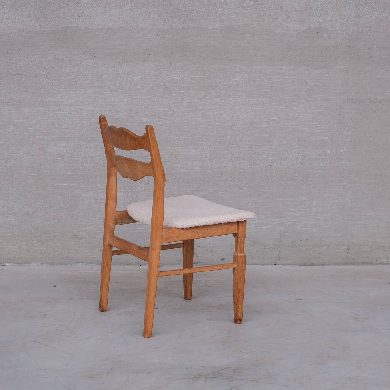 Set of 8 Oak Mid-Century Danish Dining Chairs attr. to Henning Kjaernulf