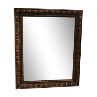 Miroir ancien en bois