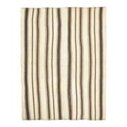 Vintage Turkish Oushak handmade wool cotton beige area rug  152x201