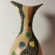 Grand vase deruta années 1950 / 1970 en céramique émaillée signé et numéroté