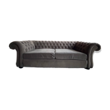 Paire de canapés Chesterfield