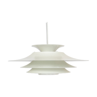 Layered pendant light by Frandsen lighting. Denmark 1970s
