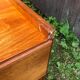 Pair of scandinavian vintage wood bedside tables