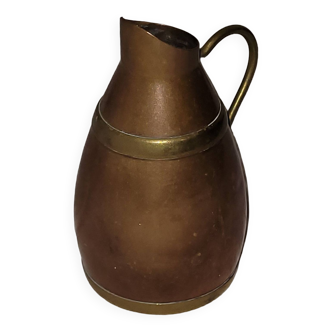 mini copper jug - vintage