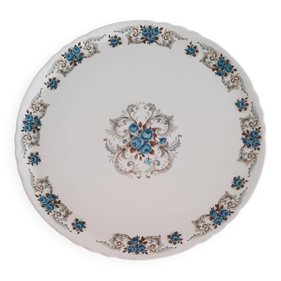 Plat à tarte à fleurs - Moulins des Loups