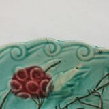 2 old plates in slurry birds Onnaing early twentieth