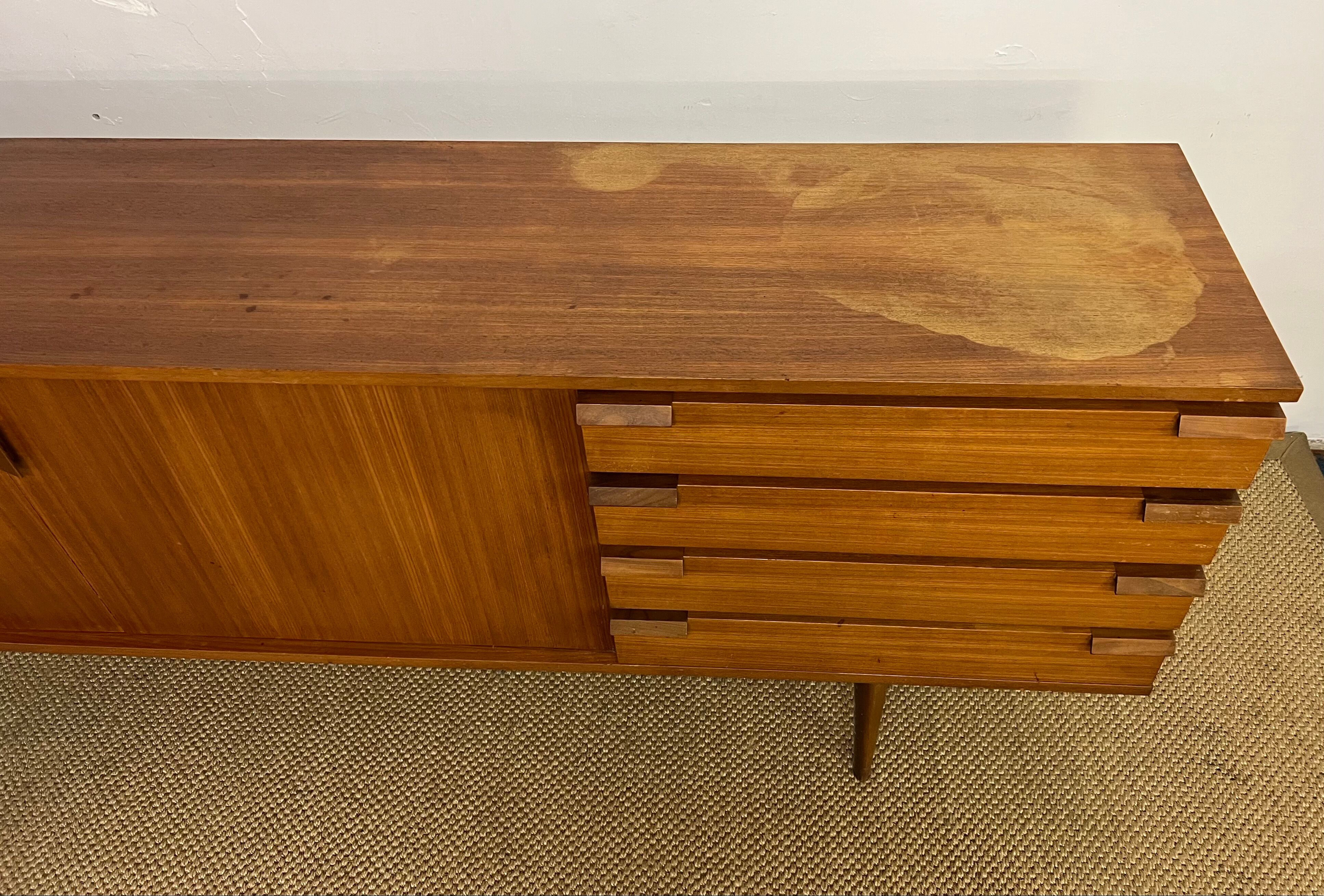 Scandinavian-style vintage enfilade