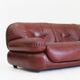 Sapporo Italian leather sofa Mobil Girgi 1970s