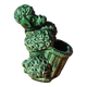 Spaghetti Noodles Ceramic Poodle Color Green Italy