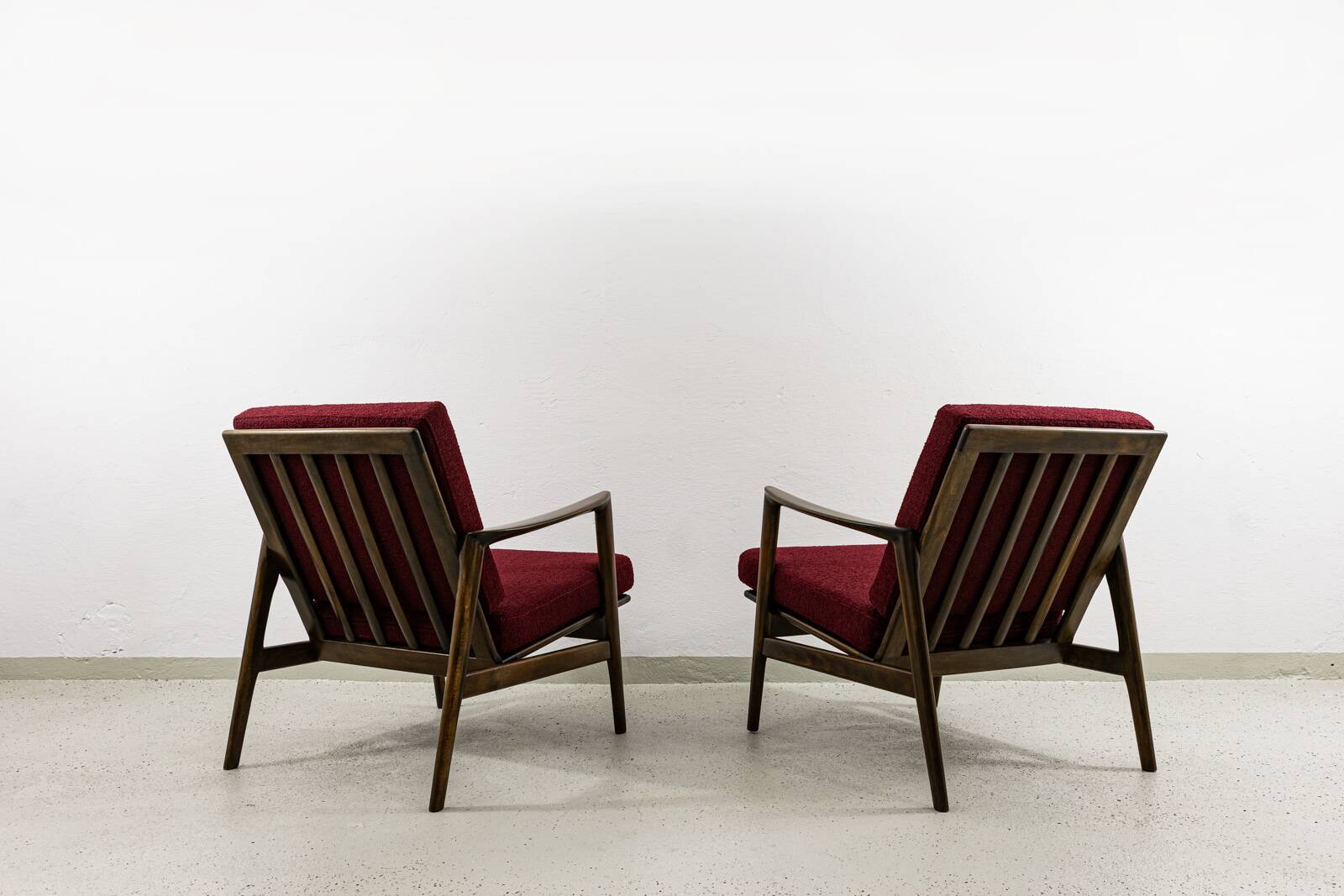 Chaises vintage, Type 300-139, SFM, Pologne, années 1960, ensemble de 2