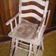 Chaise haute de bébé années 50