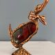 Duck with a bow tie, original sculpture by Yves LOHÉ