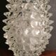 Rostrato vase in clear Murano glass by Barovier & Toso, Italy, 1930s