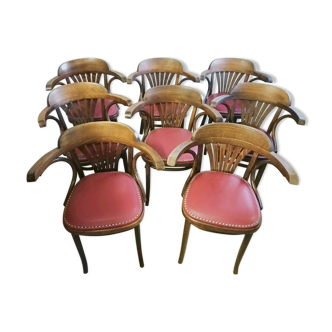 Set of 6 bistro chairs