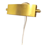 Small wall lamp made of brass, Danish design, estimated from the 1930