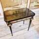 Swedish grace, game table with relief meander decoration, 1920s/30s.