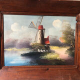 Mill painting Netherlands