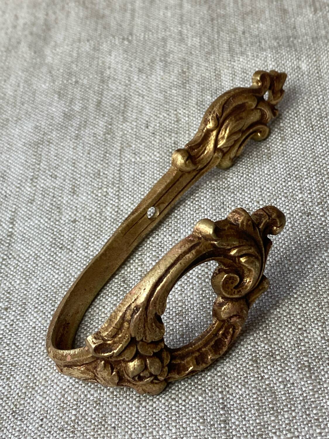 Louis XV style bronze coat hooks