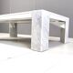 Vintage italian marble coffee table, 1970s