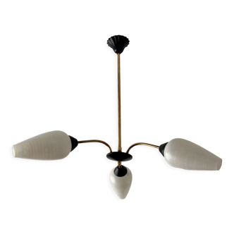 Black and gold vintage pendant lamp