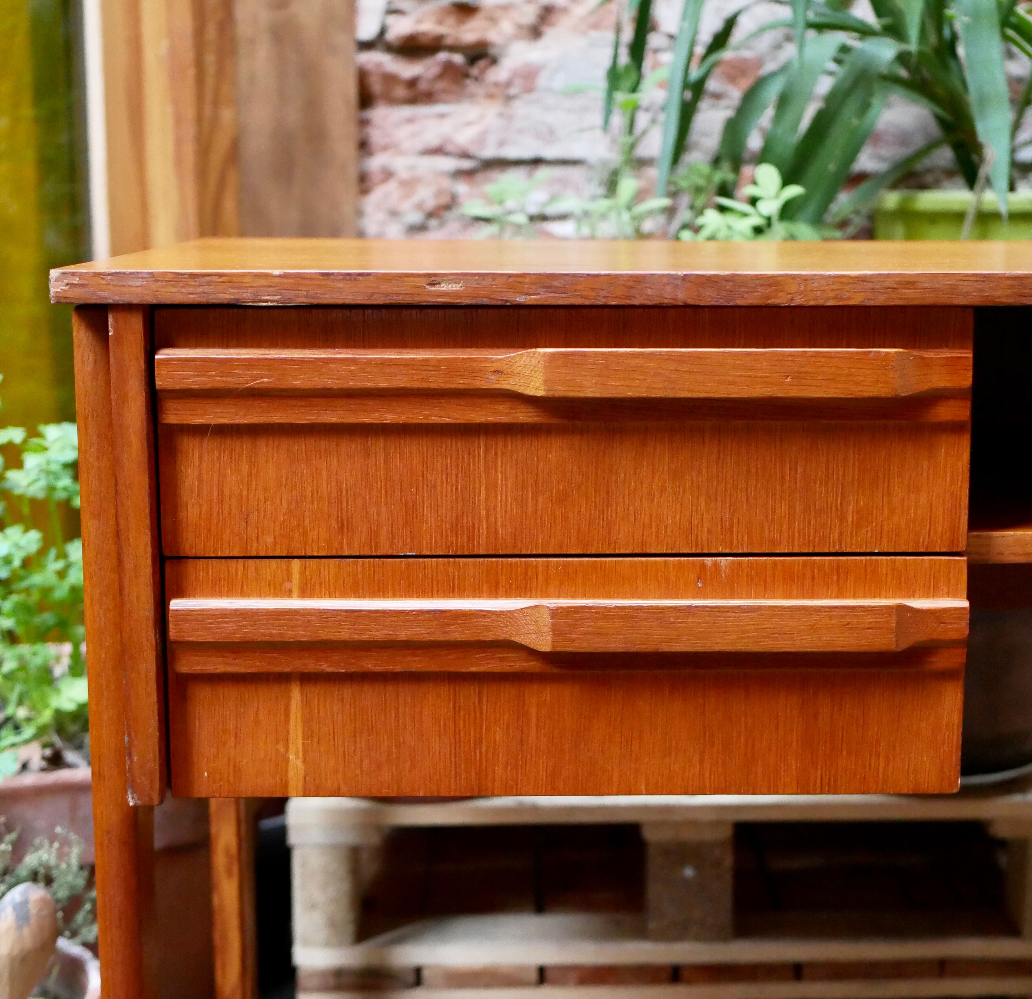 Oak desk from the 60s