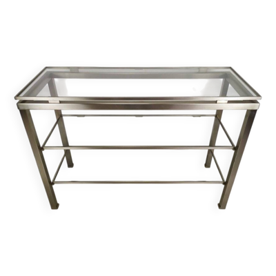 Table console par Guy Lefevre pour Maison Jansen, 1970s