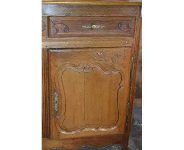 Bahut dresche en chêne 3 portes