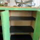 Meuble de métier en bois vintage