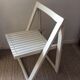 Series of 4 Italian folding chairs from the 70s