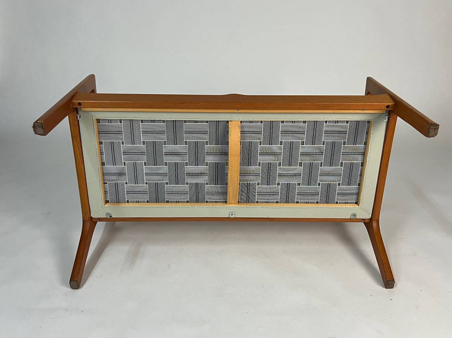 Danish teak 2-seater sofa couch Ole Wanscher vintage mid-century