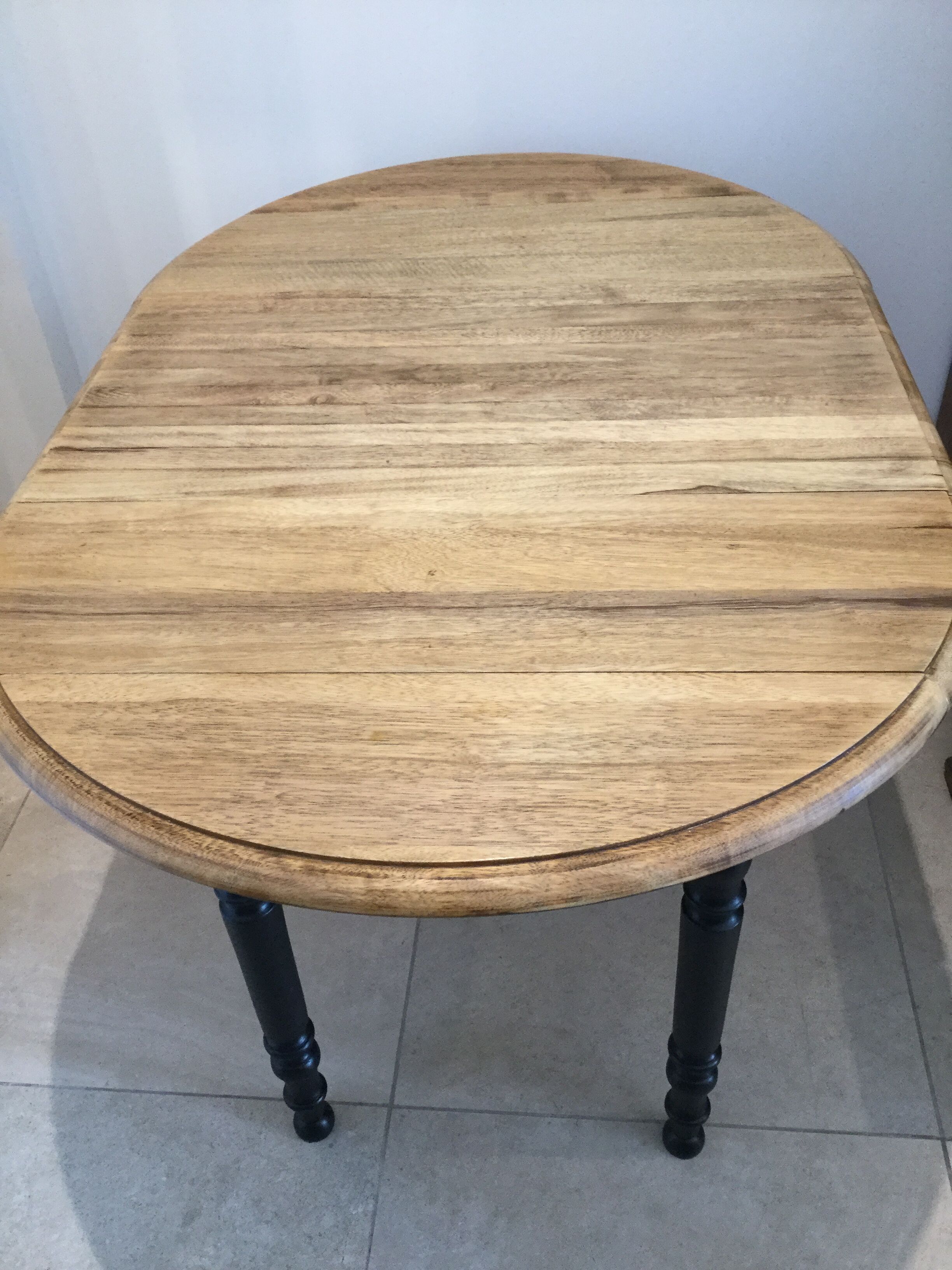 Round table wood diameter 81 cm