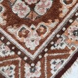 Tapis Vintage Mongol Collectible Fait Main – 52 x 60 cm - 1C1000