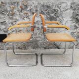 Pair of armchairs B64 Marcel Breuer