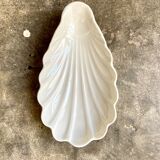 Ramequin shell pillivuit in white porcelain