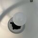 Vintage Space Age Herda mushroom floor lamp