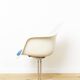 Off-White La Fonda Fiberglas Chair by Charles & Ray Eames for Herman Miller