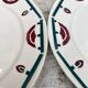 assiettes plates art déco badonviller El d'jem