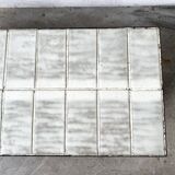 Ceramic Coffee Table Jean Jaffreux 1950s - Metal & Vintage Orange