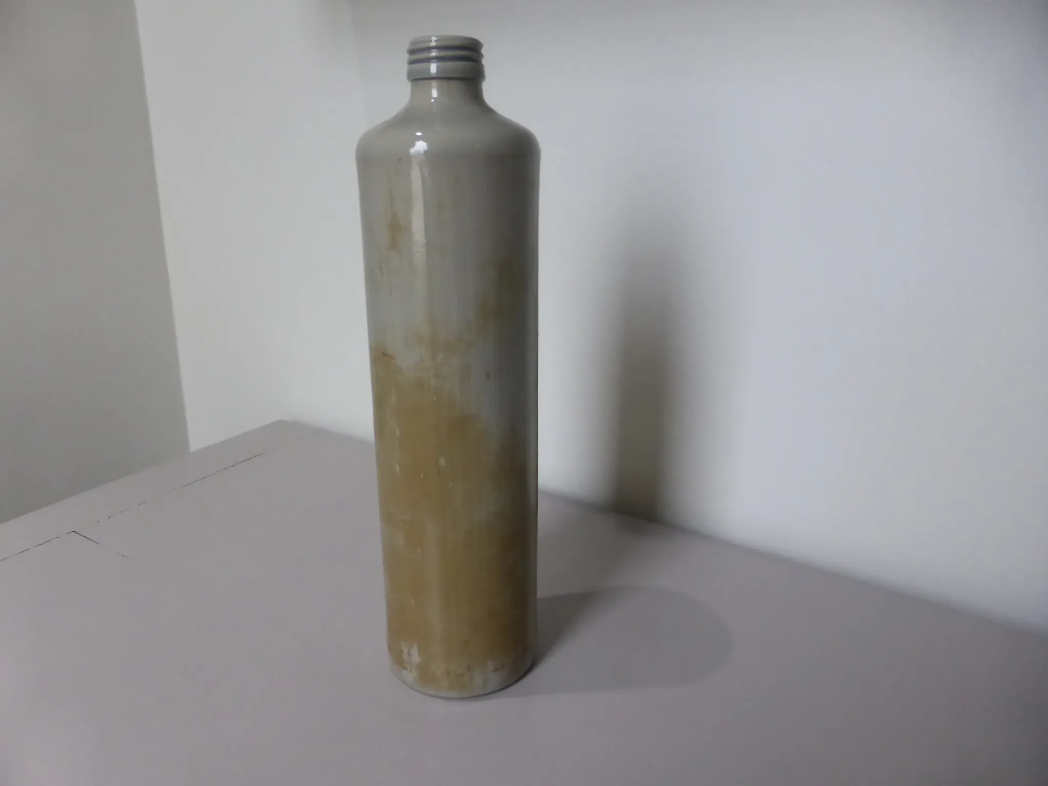 Bouteille en grès vernissé vintage 231134